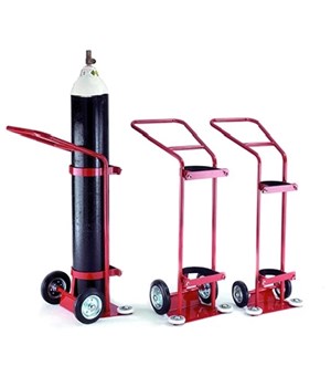 Cylinder carrying trolley